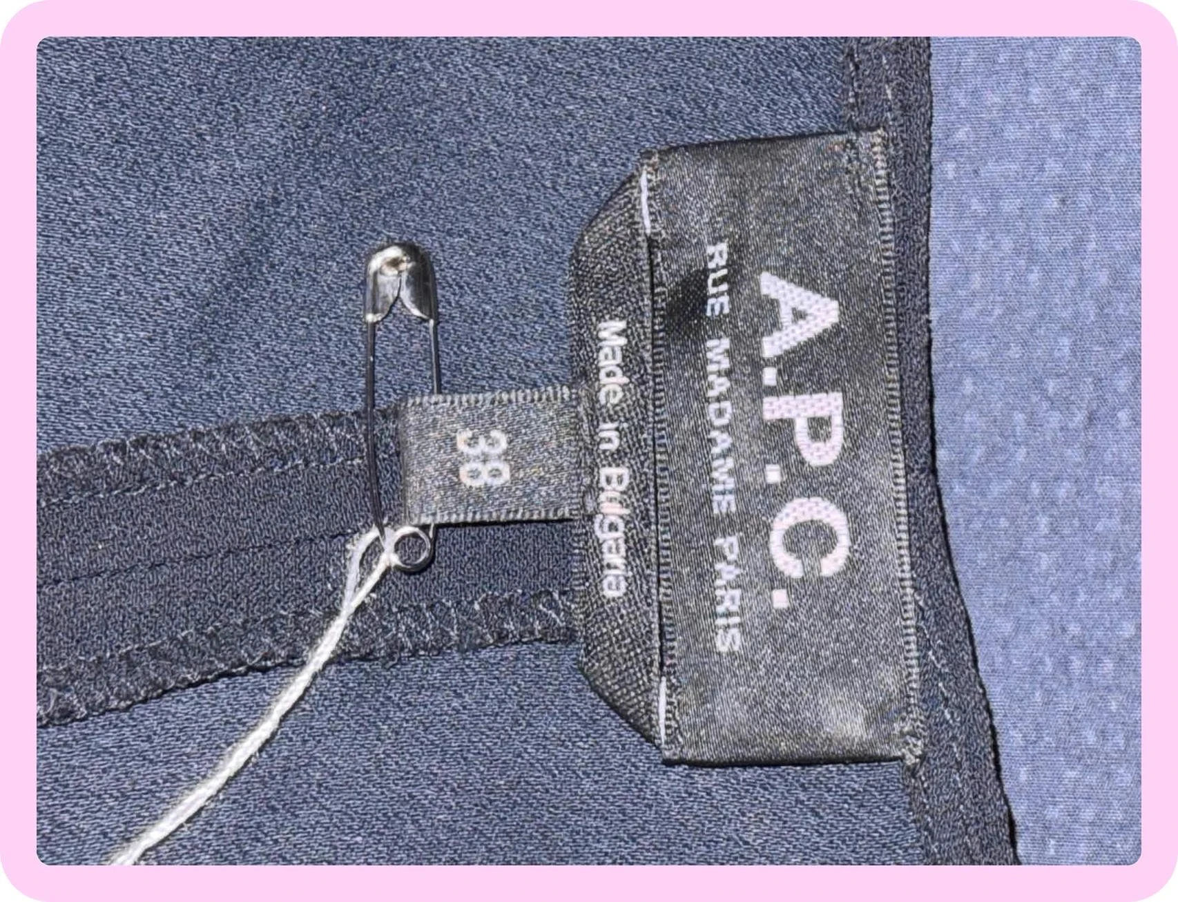 Top mujer apc talla m 38 súper estado – photo 5